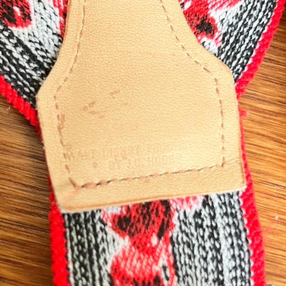 Walt Disney Productions by JG Hook Red Mickey Mouse Suspenders Made Germany VTG - Picture 4 of 6